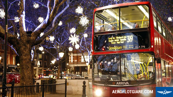 Chiêm ngưỡng những đường phố Giáng sinh rực rỡ ở London