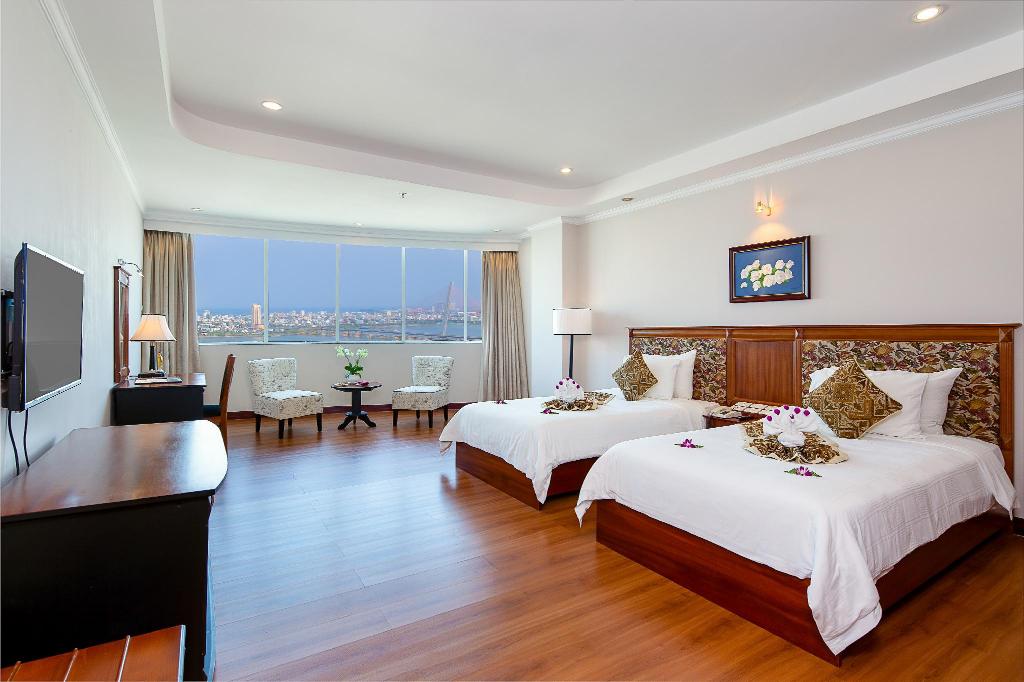 phòng 2 giường đơn Khách sạn Mường Thanh Luxury Sông Hàn