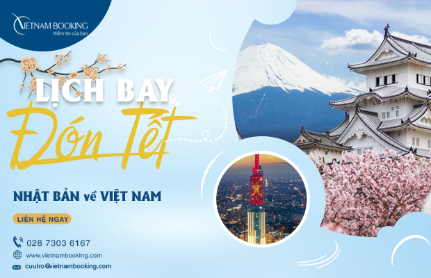 Tìm hiểu các chuyến bay từ Nhật Bản về Việt Nam