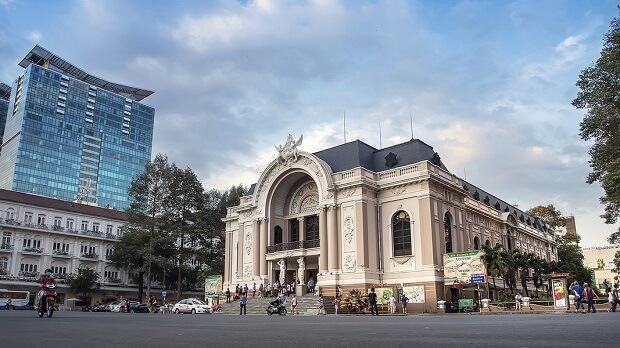 Địa điểm du lịch Sài Gòn - Nhà hát lớn thành phố